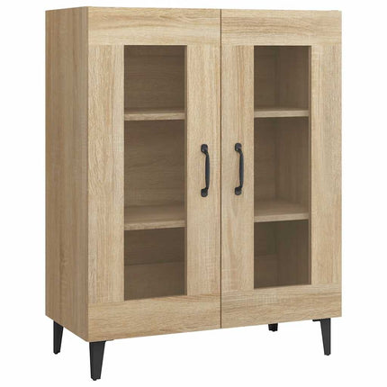 Skänk sonoma-ek 69,5x34x90 cm konstruerat trä