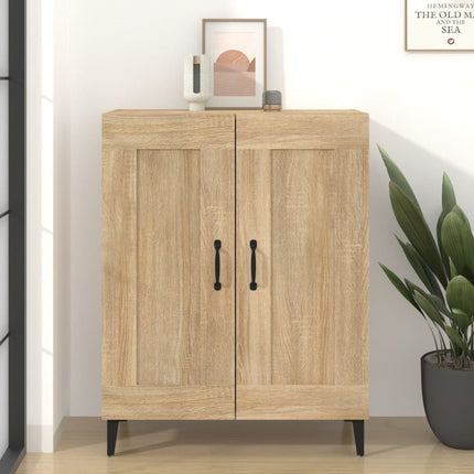 Skänk sonoma-ek 69,5x34x90 cm konstruerat trä