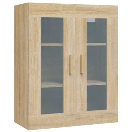 Väggskåp sonoma-ek 69,5x34x90 cm