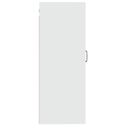 Väggskåp vit 35x34x90 cm konstruerat trä