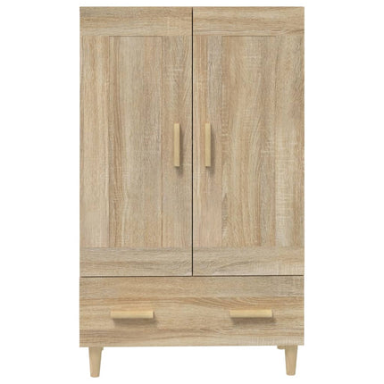 Skåp Sonoma-ek 70x31x115 cm konstruerat trä