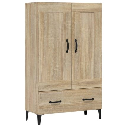 Skåp Sonoma-ek 70x31x115 cm konstruerat trä