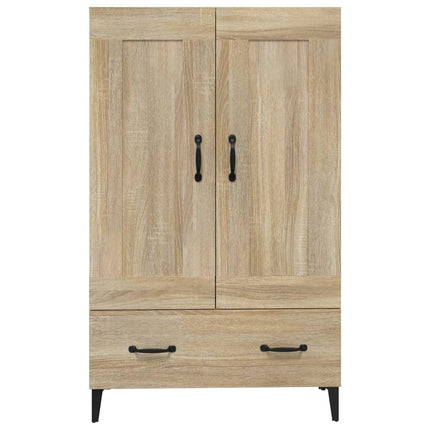 Skåp Sonoma-ek 70x31x115 cm konstruerat trä