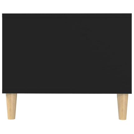 Soffbord svart 102x50x40 cm konstruerat trä