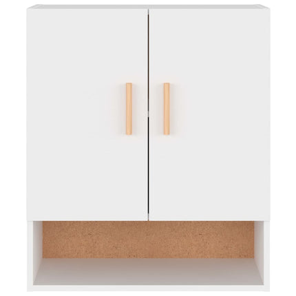 Väggskåp vit 60x31x70 cm konstruerat trä