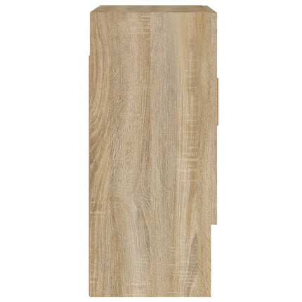 Väggskåp sonoma-ek 60x31x70 cm konstruerat trä