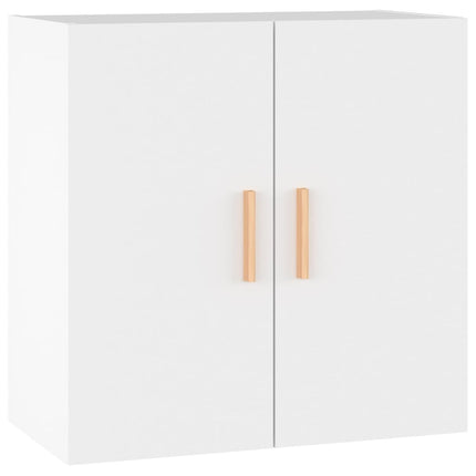 Väggskåp vit 60x30x60 cm konstruerat trä