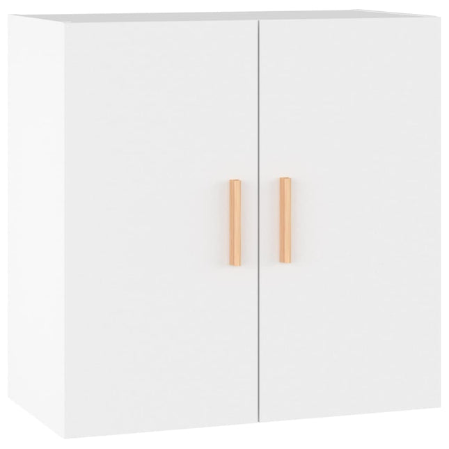 Väggskåp vit 60x30x60 cm konstruerat trä
