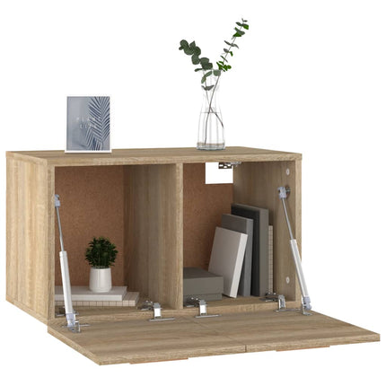Väggskåp sonoma-ek 60x36,5x35 cm konstruerat trä