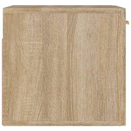 Väggskåp sonoma-ek 80x35x36,5 cm konstruerat trä
