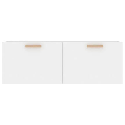 Väggskåp vit 100x36,5x35 cm konstruerat trä