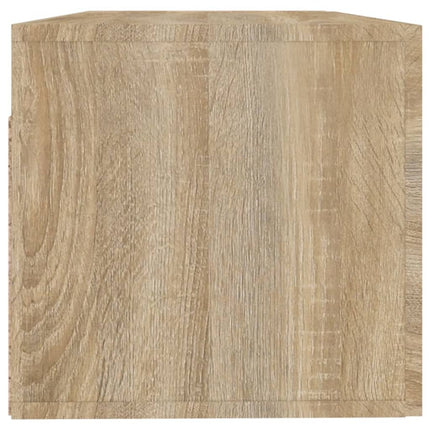 Väggskåp sonoma-ek 100x36,5x35 cm konstruerat trä