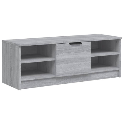 Tv-bänk grå sonoma 102x35,5x36,5 cm konstruerat trä