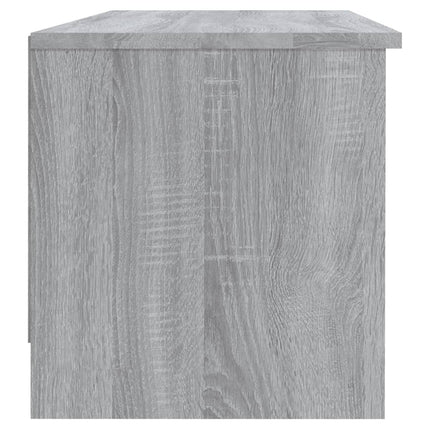 Tv-bänk grå sonoma 102x35,5x36,5 cm konstruerat trä