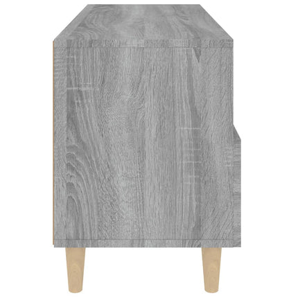 Tv-bänk grå sonoma 80x36x50 cm konstruerat trä