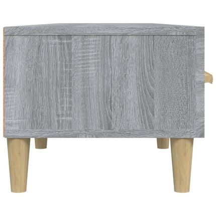 Tv-bänk grå sonoma 150x34,5x30 cm konstruerat trä
