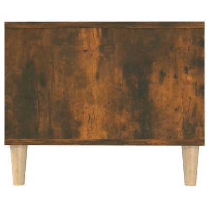 Soffbord rökfärgad ek 102x50x40 cm konstruerat trä