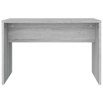 Sminkpall grå sonoma 70x35x45 cm konstruerat trä