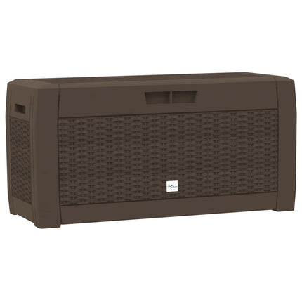 Dynbox brun 119x48x60 cm polypropen