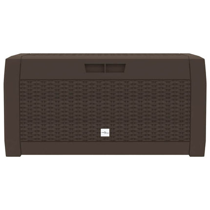 Dynbox brun 119x48x60 cm polypropen