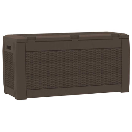 Dynbox brun 119x48x60 cm polypropen