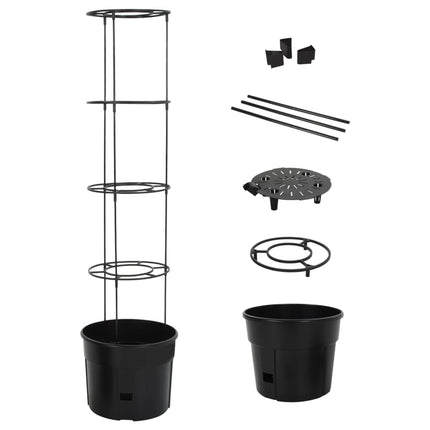 Kruka för tomatplanta Ø39x150 cm polypropylen