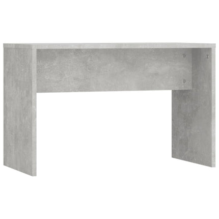 Sminkbord LED betonggrå konstruerat trä