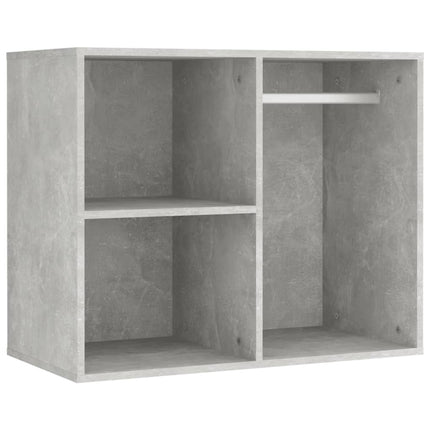 Sminkbord LED betonggrå konstruerat trä