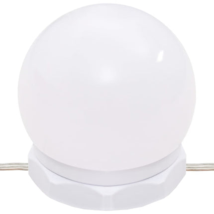 Sminkbord LED rökfärgad ek konstruerat trä