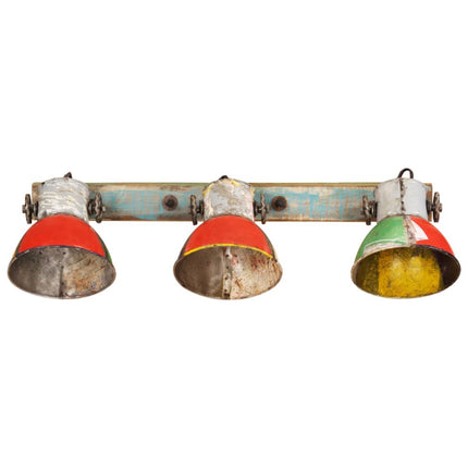 Industriell vägglampa flerfärgad 65x25 cm E27