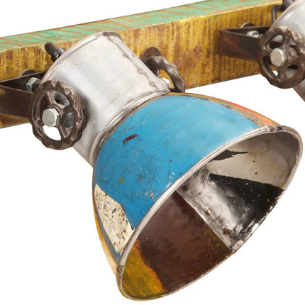 Industriell vägglampa flerfärgad 65x25 cm E27