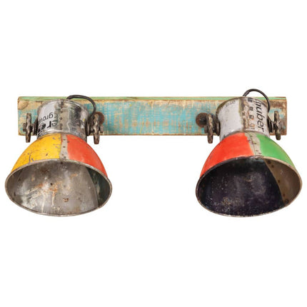 Industriell vägglampa flerfärgad 45x25 cm E27