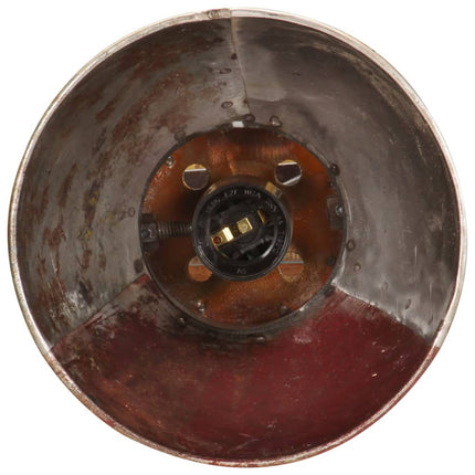 Industriell vägglampa flerfärgad 45x25 cm E27