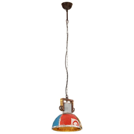 Hänglampa industriell 25 W flerfärgad rund 30 cm 27