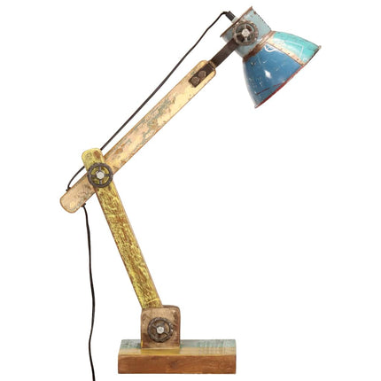 Skrivbordslampa industriell Flerfärgad rund 23x18x95 cm E27