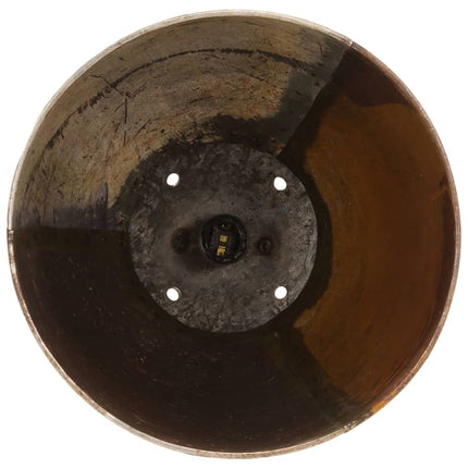 Hänglampa industriell 25 W flerfärgad rund 32 cm E27