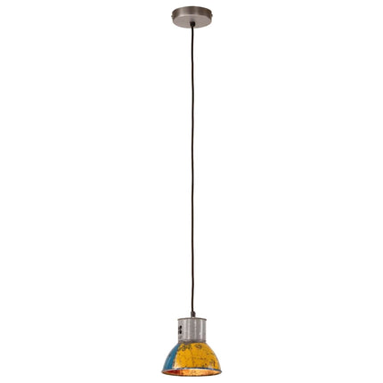 Hänglampa industriell 25 W flerfärgad rund 17 cm E27
