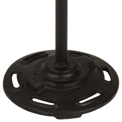 Golvlampa med 2 lampskärmar flerfärgad E27