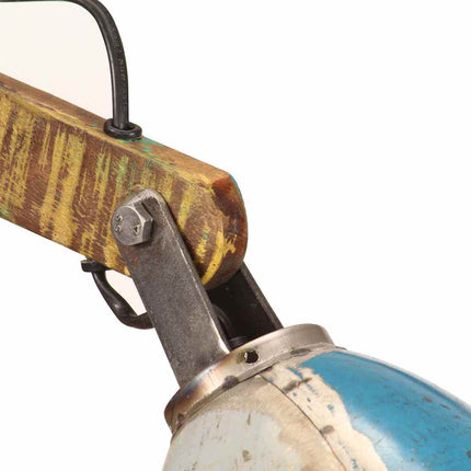 Vägglampa industriell stil flerfärgad rund E27