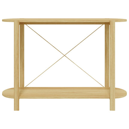 Konsolbord 110x38x75 cm konstruerat trä