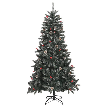 Plastgran med fot grön 180 cm PVC