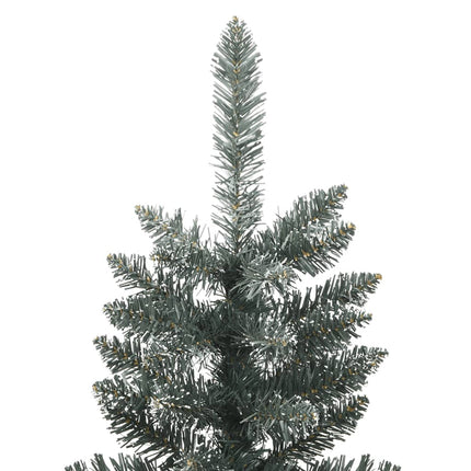 Smal plastgran med fot grön 210 cm PVC