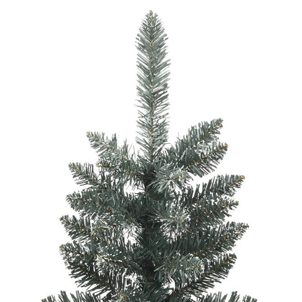 Smal plastgran med fot grön 240 cm PVC