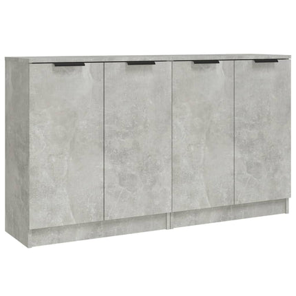 Skänk 2 st betonggrå 60x30x70 cm konstruerat trä