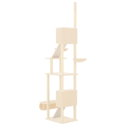 Golv-till-tak klösträd gräddvit 277-303 cm