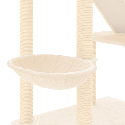 Golv-till-tak klösträd gräddvit 277-303 cm