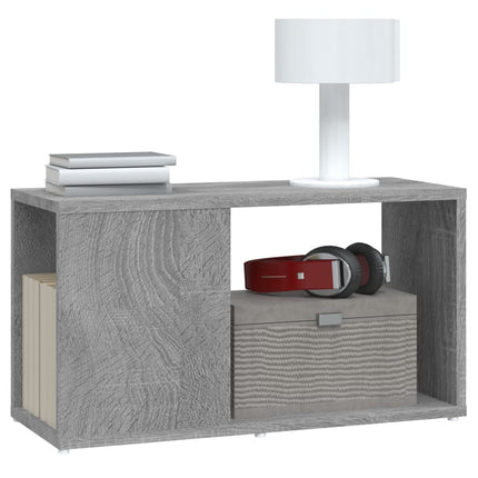 Tv-bänk grå sonoma 60x24x32cm konstruerat trä