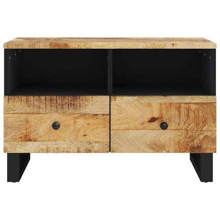 Tv-bänk 70x33x46 cm massivt mangoträ