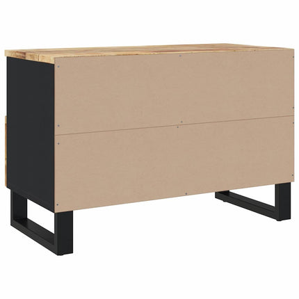 Tv-bänk 70x33x46 cm massivt mangoträ