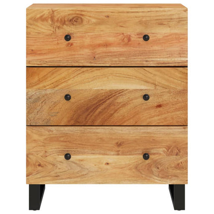 Skänk 60x33x75 cm massivt akaciaträ